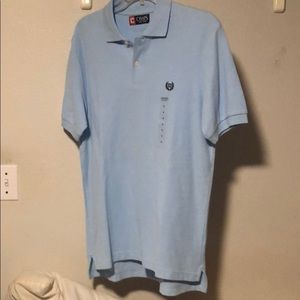 Chaps Light Blue Polo Shirt